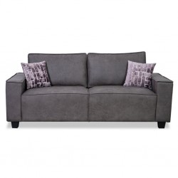 Hunter Sofa 3 Seater In Grey Fabric