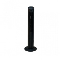 Air Monster 15718R 42'' Black Remote Tower Fan