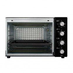 Mammouth EO1000CRD 100L Black Electric Oven With Double Glass Door, Rotisserie & Convection
