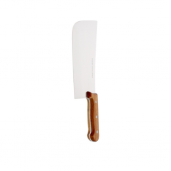 Pradel 22cm Rounded Blade Cleaver 3 Rivets Wooden Handle - PCOT502051 "O"
