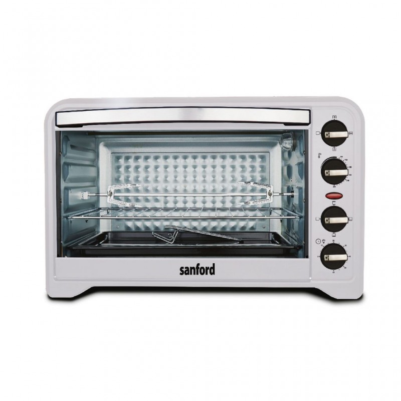 Sanford SF5620EO 48L 2YW Silver Electric Oven With Grill, Rotisserie + Convection Function