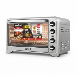 Sanford SF5620EO 48L 2YW Silver Electric Oven With Grill, Rotisserie + Convection Function