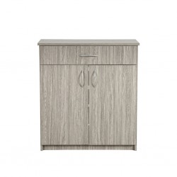 Zephyr Shoe Rack In Melamine MDF Mistrale Grey