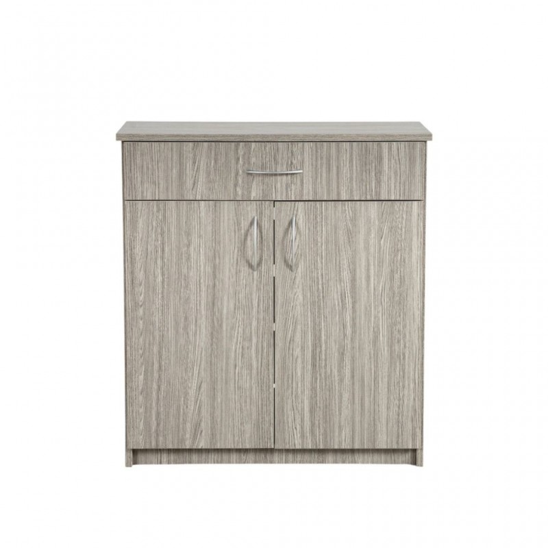 Zephyr Shoe Rack In Melamine MDF Mistrale Grey