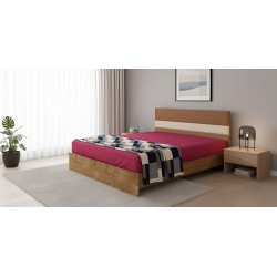 Chanelle Bed 180x200 cm Dark Walnut In MDF