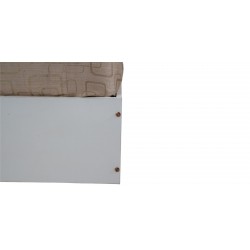 Casablanca Bed 150x190 cm Golden Oak & White MDF