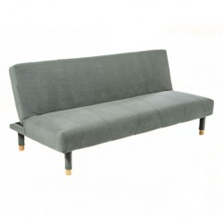 Ulrich Sofa Bed Grey Velvet