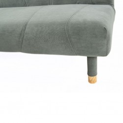 Ulrich Sofa Bed Grey Velvet