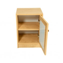 Luma Night Table With 1 Door In Melamine MDF