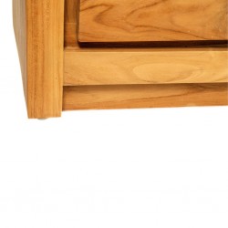 Dauphin Low TV Stand Natural Teak