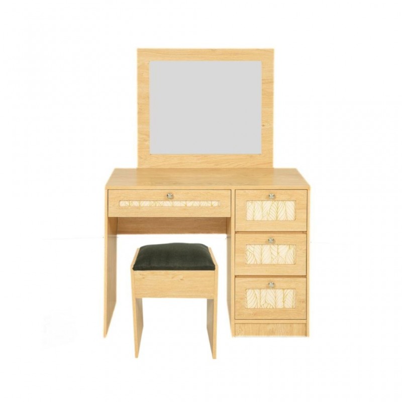 Luma Dressing Table With 4 Drawers In Melamine MDF
