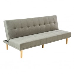Willy Sofa Bed Grey Color Fabric Colet 09 Polyester