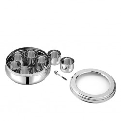 Kraft MDBSL 2.85L Belly Shape Large Masala Dabba