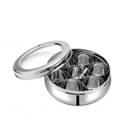 Kraft MDBSL 2.85L Belly Shape Large Masala Dabba