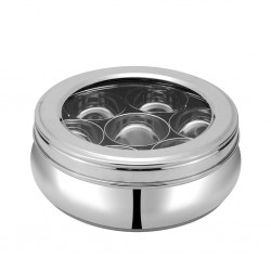 Kraft MDBSL 2.85L Belly Shape Large Masala Dabba