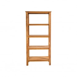 Dawson Bookcase Cabinet Natural Teak
