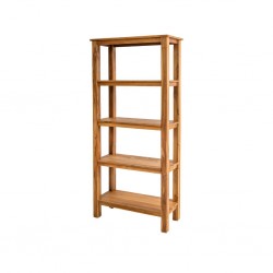 Dawson Bookcase Cabinet Natural Teak