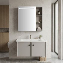 Bathroom Cabinet With Mirror 1135-80