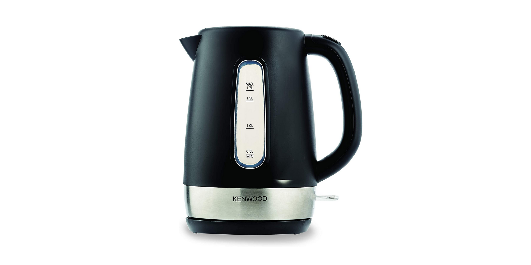 Kenwood ZJP01 1.7L Plastic Black Kettle
