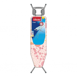 Vileda Neo 114 x 33cm Small Pink Ironing Board