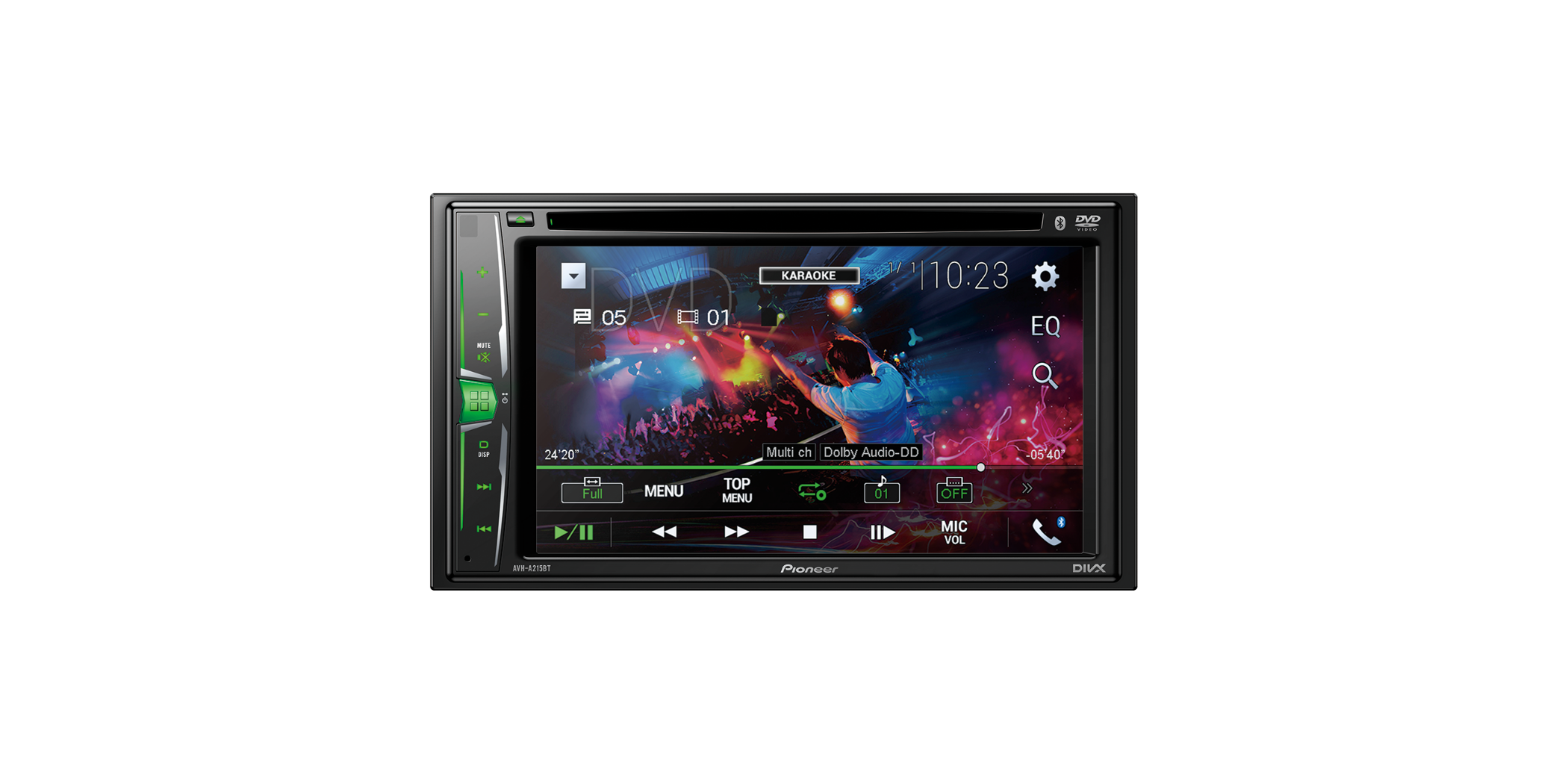 Pioneer AVH A215BT Car DVD Player