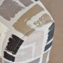 Alvia Accent Chair Quadrant Grey Fabric