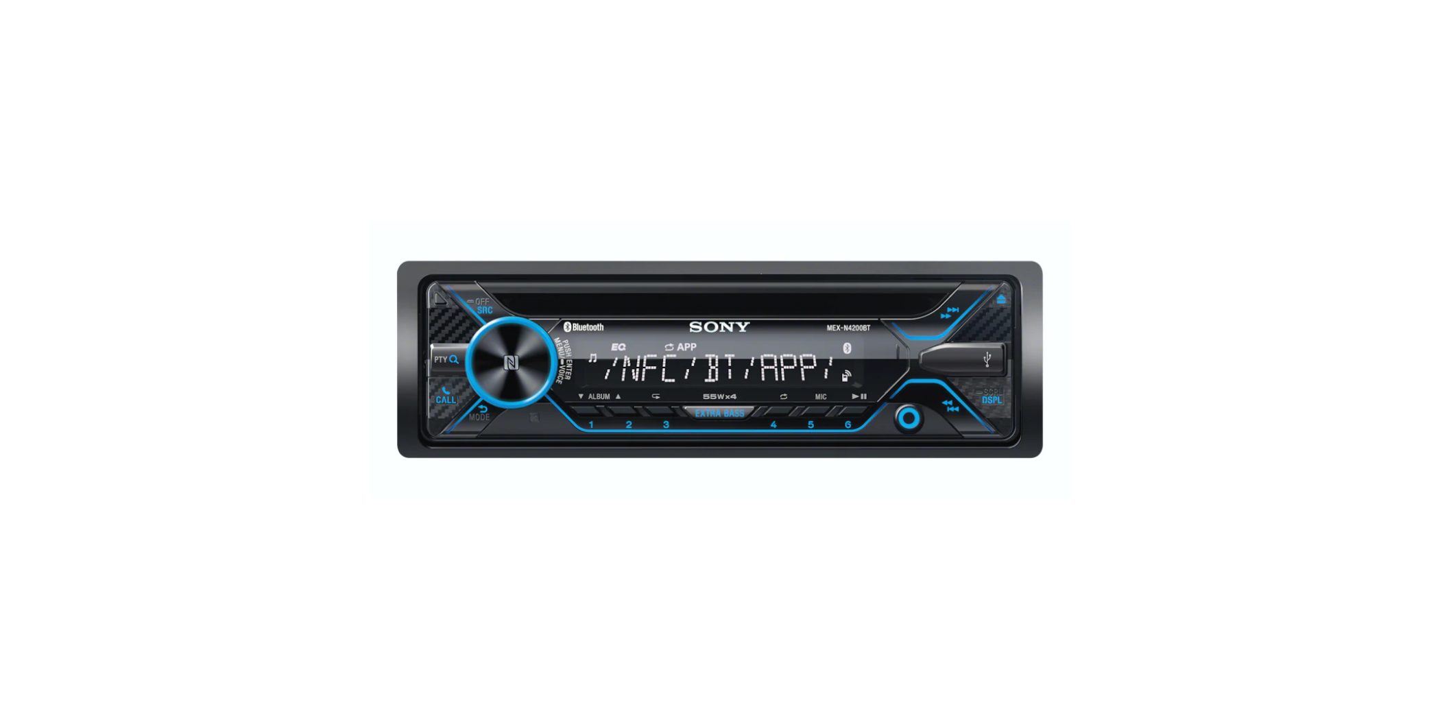 Sony MEXN4200BT Media Receiver With Bluetooth