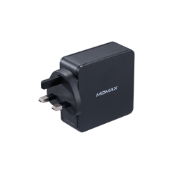 Momax ONGPlug 4-Port Fast Charger Black