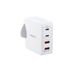 Momax ONGPlug 4-Port Fast Charger White