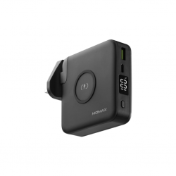 Momax Q.POWER Plug Wireless Portable PD Black