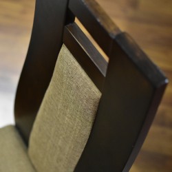 Shemimo Table and 6 Chairs Dark Rubberwood