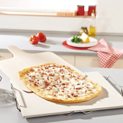 Leifheit LE008 Square Baking Stone With Wooden "O"