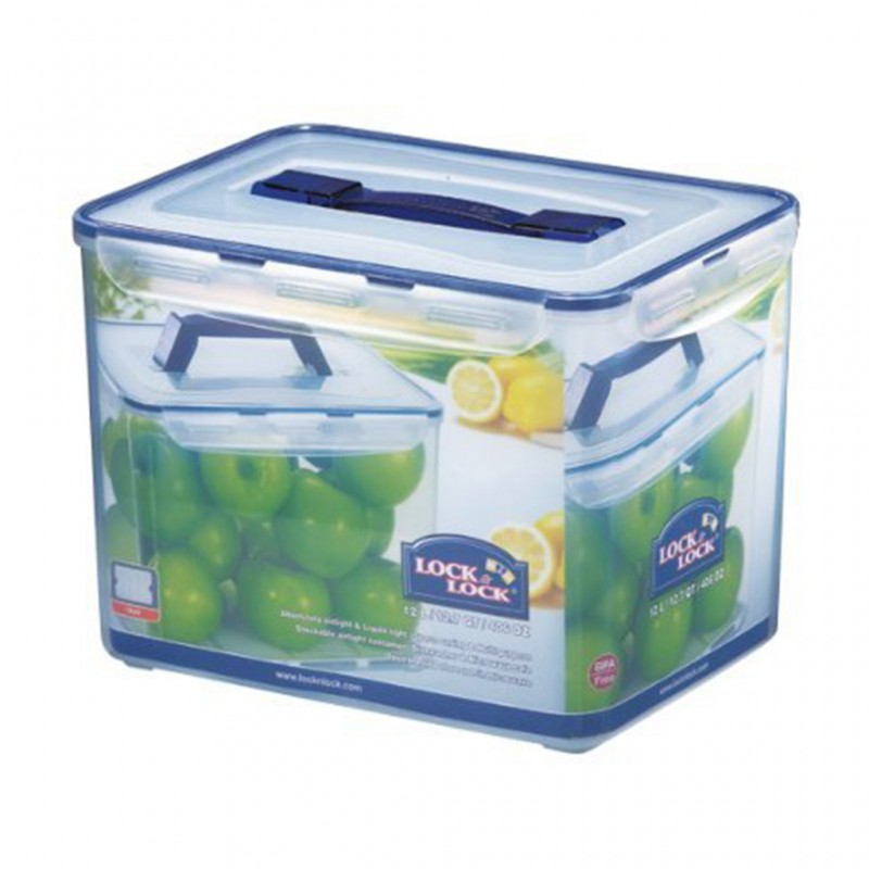 Lock & Lock HPL889 12L Rectangle Tall Container "O" Lock & Lock HPL889 12L Rectangle Tall Container "O"