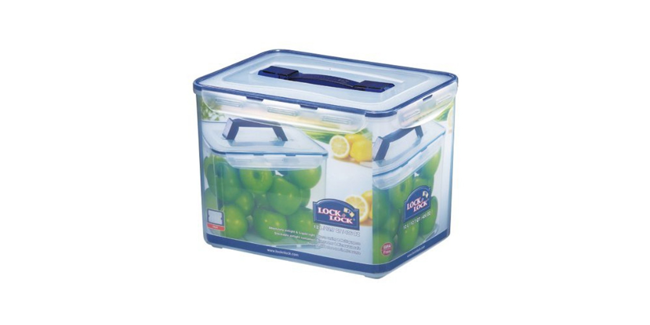 Lock & Lock HPL889 12L Rectangle Tall Container "O"