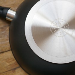 Ibili 400528N-IB 28cm Wok Indoplus Aluminium "O"