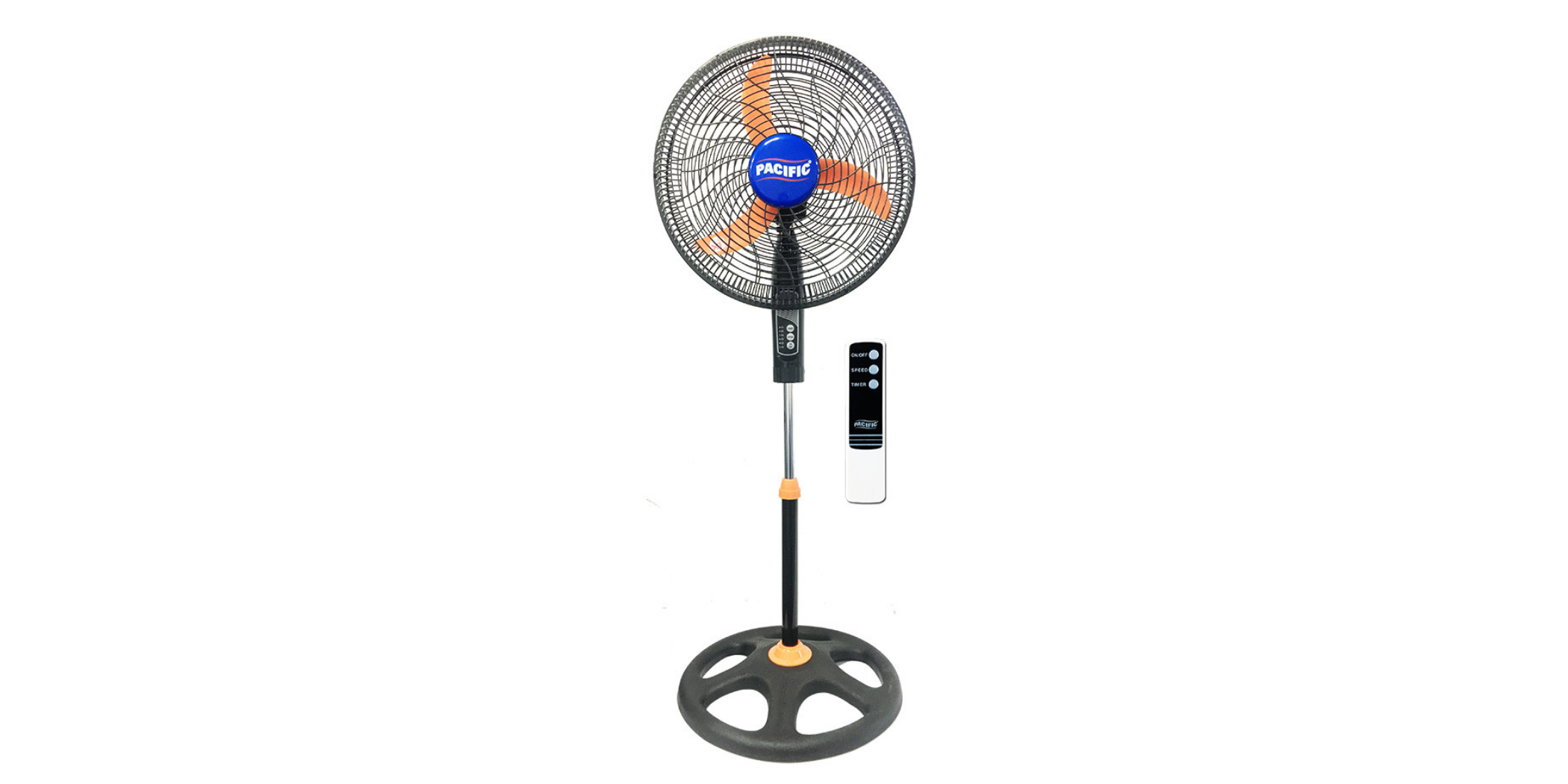 Pacific S1808R Stand Fan With Timer