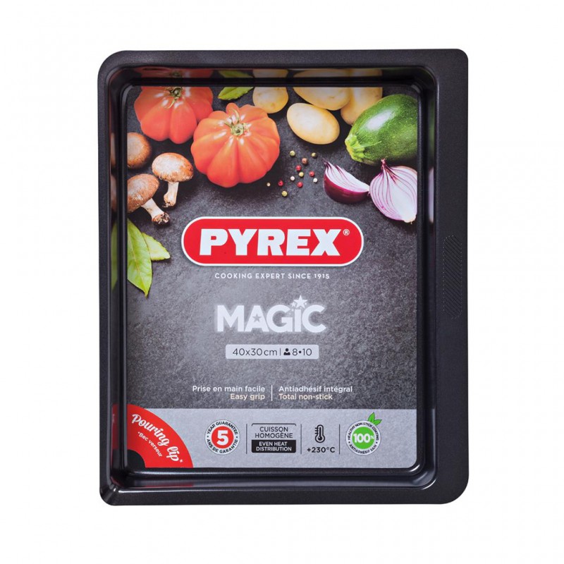 Pyrex MAGIC OVENWARE 40cm Rectangle Roaster "O" Pyrex MAGIC OVENWARE 40cm Rectangle Roaster "O"