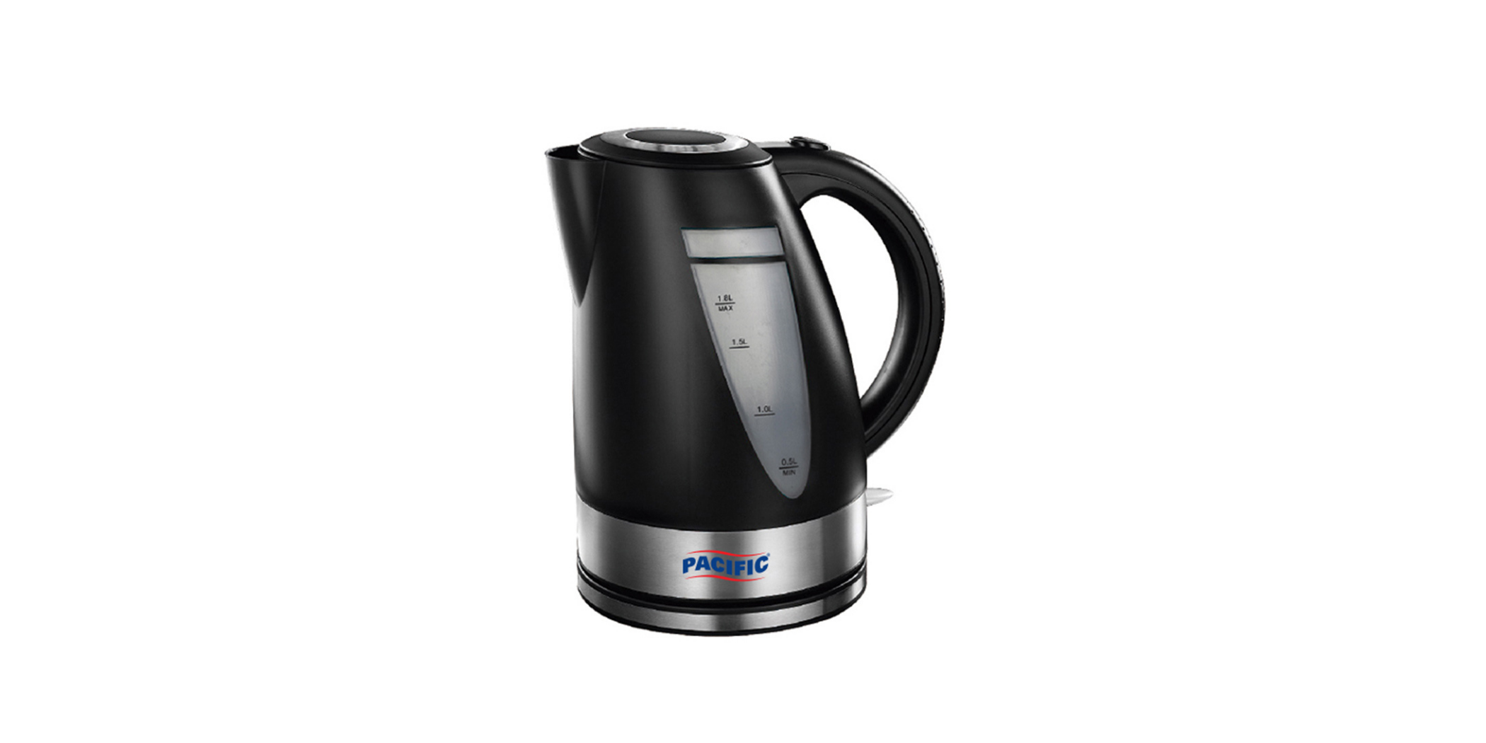 Pacific PK180 1.7L Black Kettle