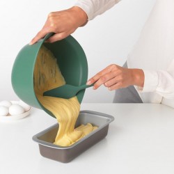 Brabantia 121883 TASTY+ Fir Green Baking Spatula Plus Scraper