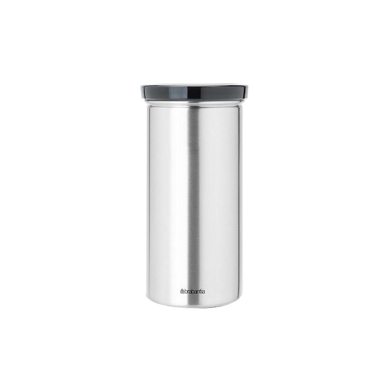 Brabantia 476228 18pcs M.Steel FingerprintProof Coffee Pad Canister 10YW "O"