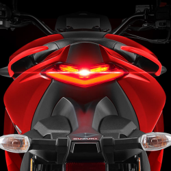 Suzuki GSX150DFZ Red motorbike