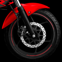 Suzuki GSX150DFZ Red motorbike
