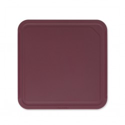 Brabantia 123122 TASTY+ Aubergine Red Medium Chopping Board 5YW "O"