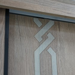 Bayside Wardrobe Sliding Doors Oak