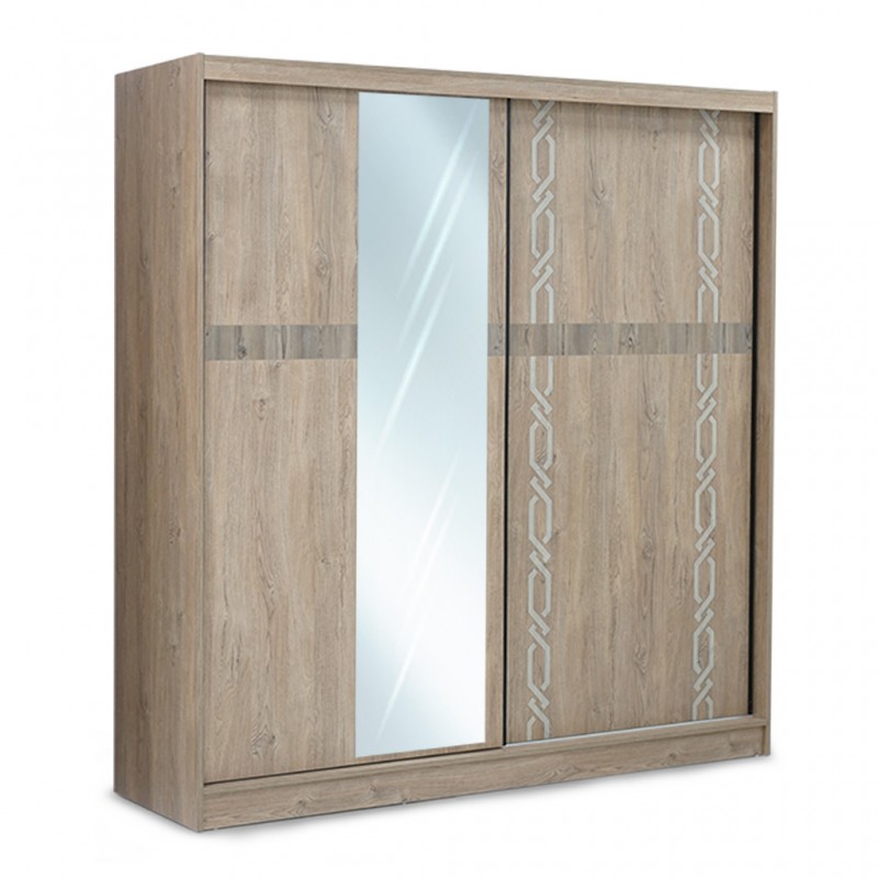 Bayside Wardrobe Sliding Doors Oak