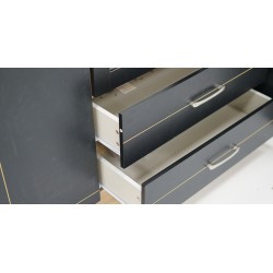 Allegra Bedroom Set 180x200cm Summer Oak+D.Grey PB