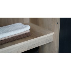Allegra Bedroom Set 180x200cm Summer Oak+D.Grey PB