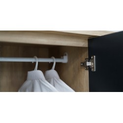 Allegra Bedroom Set 180x200cm Summer Oak+D.Grey PB