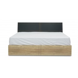 Allegra Bedroom Set 180x200cm Summer Oak+D.Grey PB