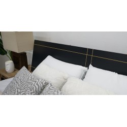 Allegra Bedroom Set 180x200cm Summer Oak+D.Grey PB